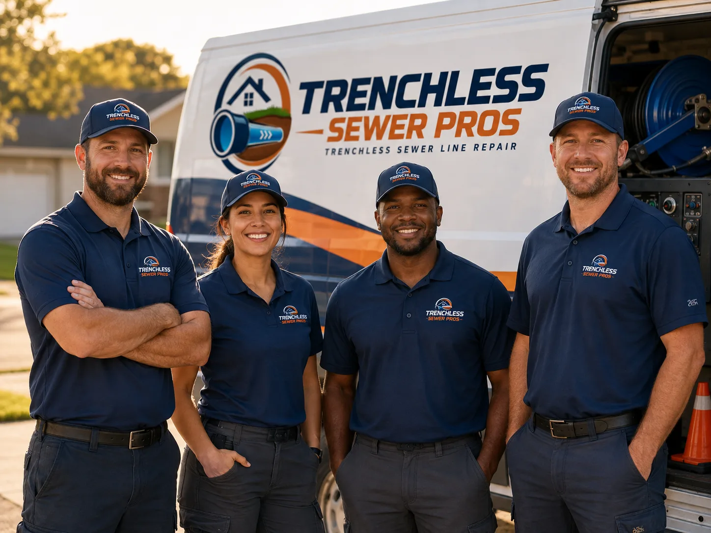 Trenchless Sewer Repair company in D Hanis, TX